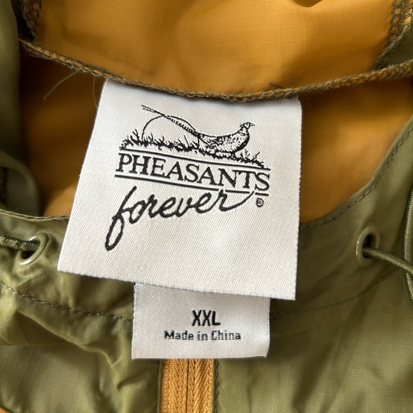 Pheasants Forever lightweight packable windbreaker xxl - Picture 3 of 6